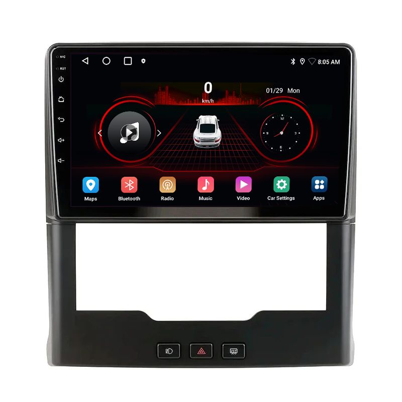 پخش کننده تصویری خودرو کاروین مدل v800 pro مناسب برای پراید 111